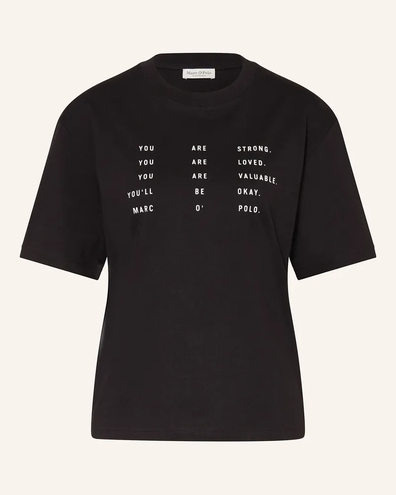 Marc O'Polo T-Shirt Schwarz