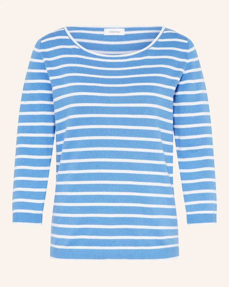 Darling Harbour Pullover mit 3/4-Arm Blau