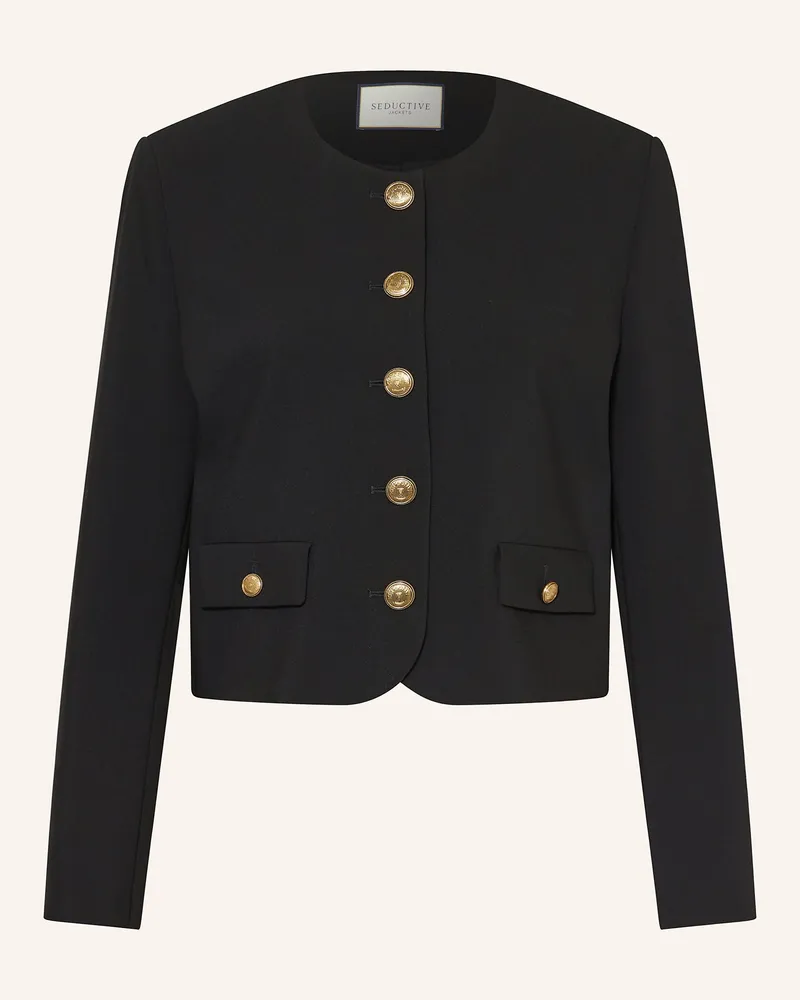 SEDUCTIVE  Kastenjacke CATHERINE Schwarz
