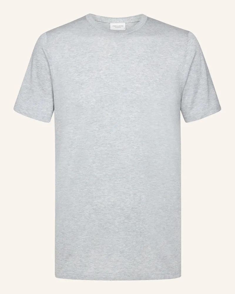Profuomo T-Shirt kurzarm Grau