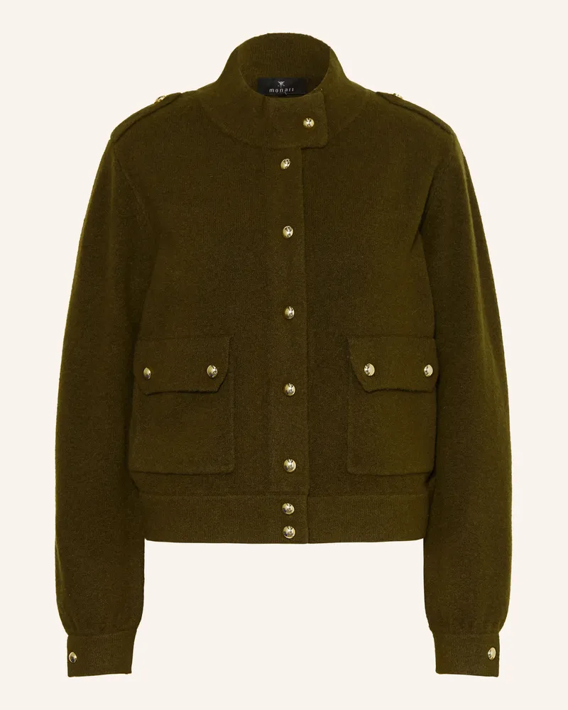 monari Strickjacke gruen Khaki