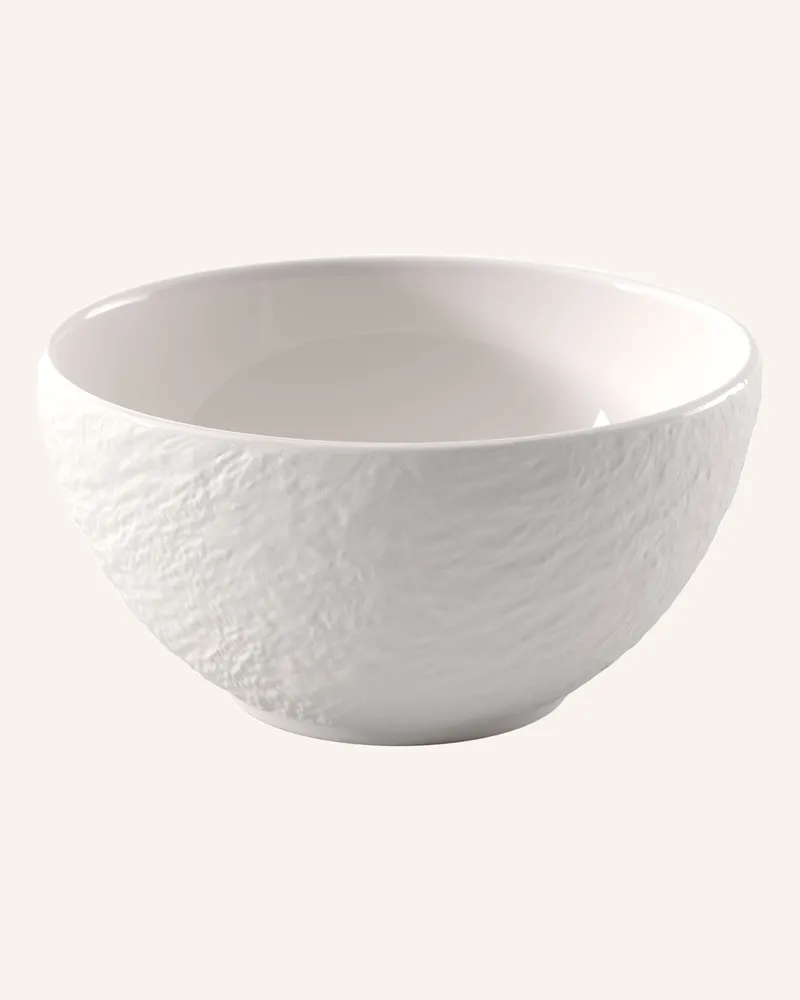 Villeroy & Boch Müslischale MANUFACTURE ICE Weiss