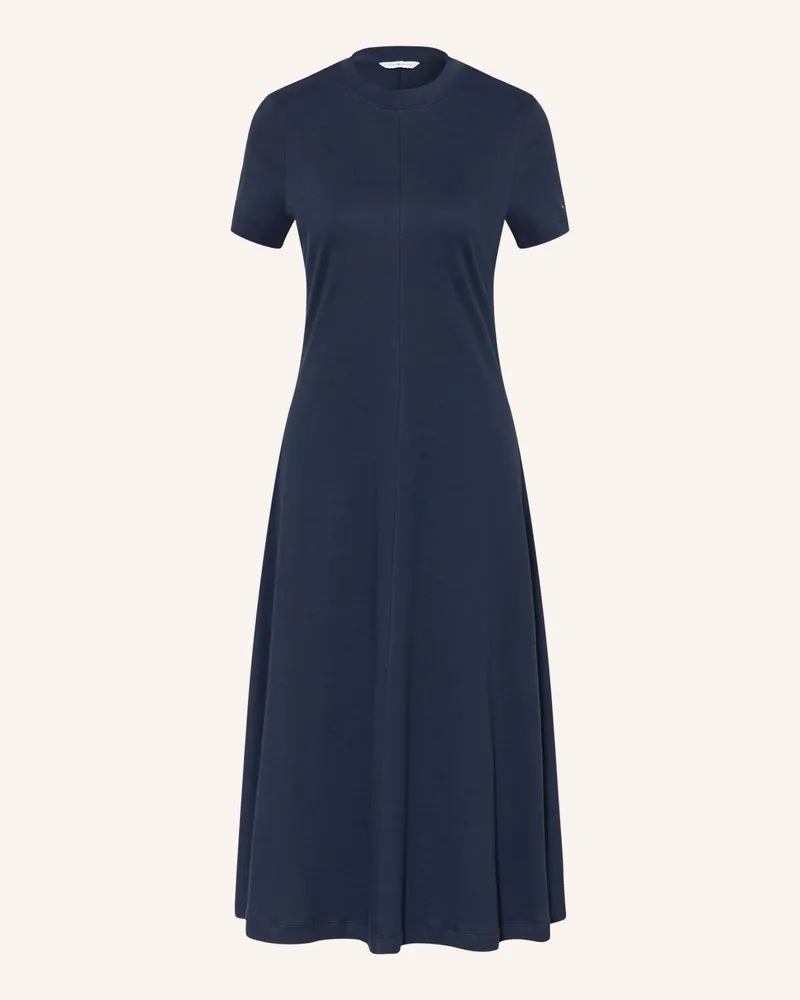 Tommy Hilfiger Kleid Interlock blau Dunkelblau