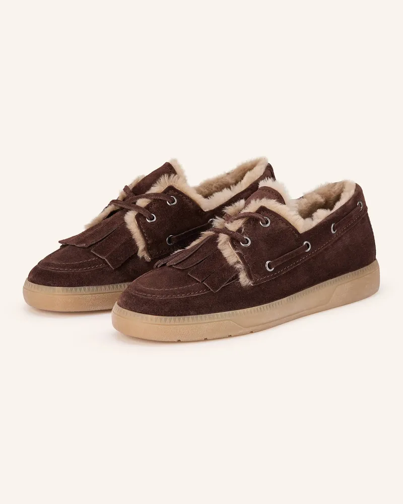 Kennel & Schmenger Bootsschuhe POP Dunkelbraun