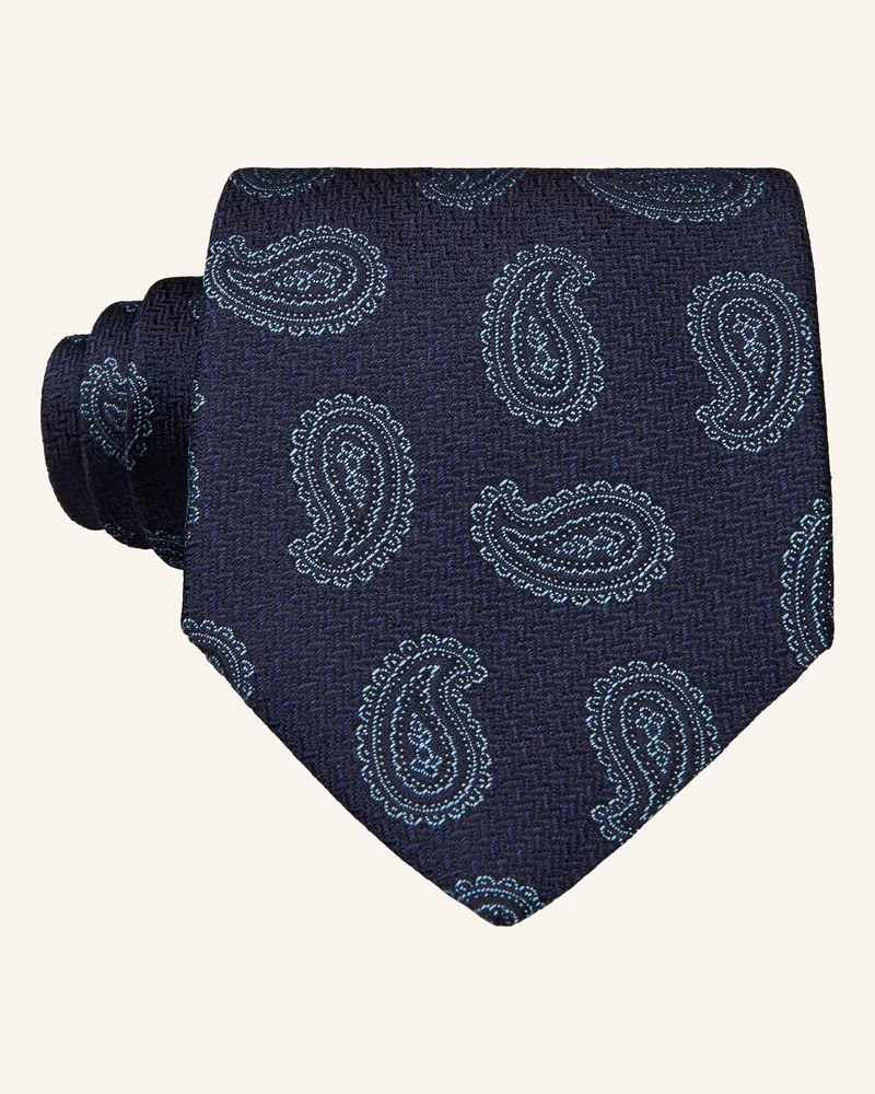 Etro Krawatte Dunkelblau