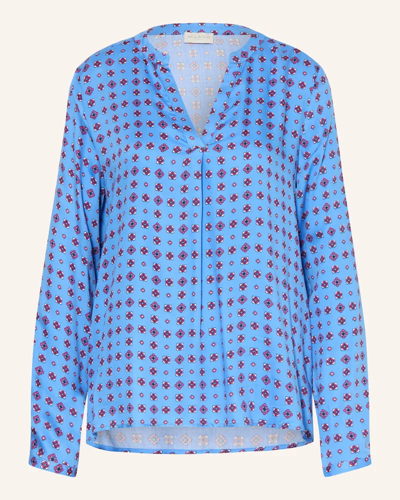 Milano Italy Blusenshirt blau Blau