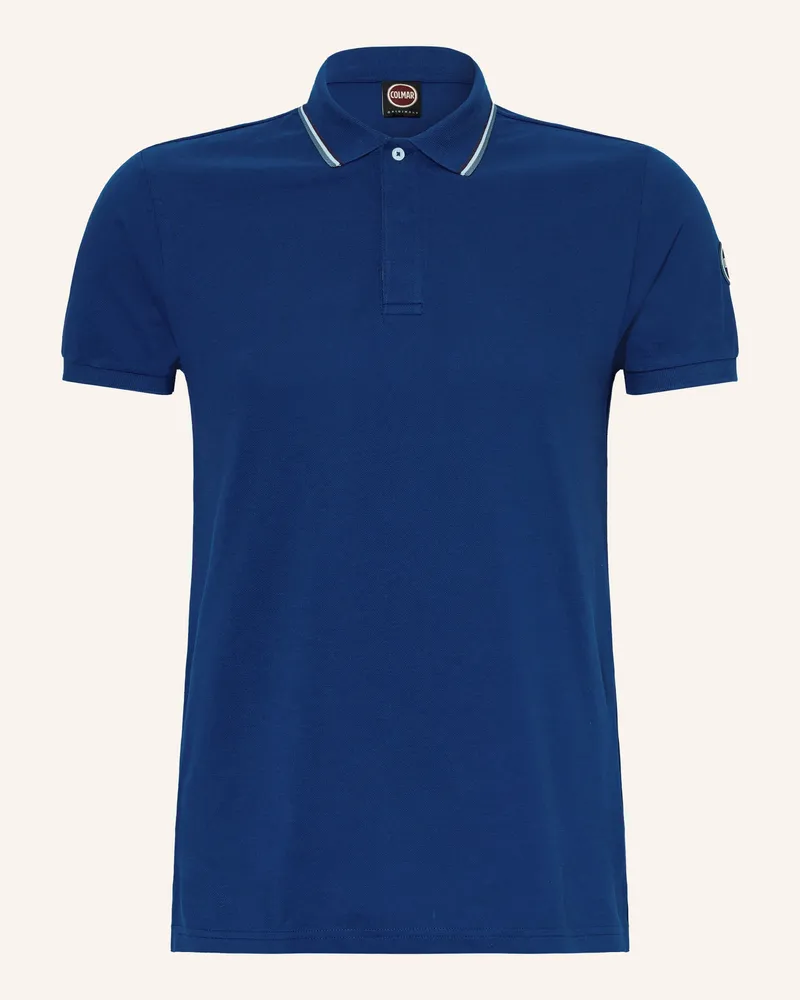 Colmar Piqué-Poloshirt Blau
