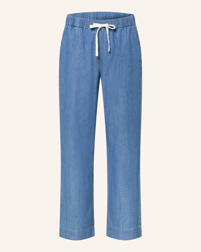 Juvia Marlenehose AYLIN in Jeansoptik Blau