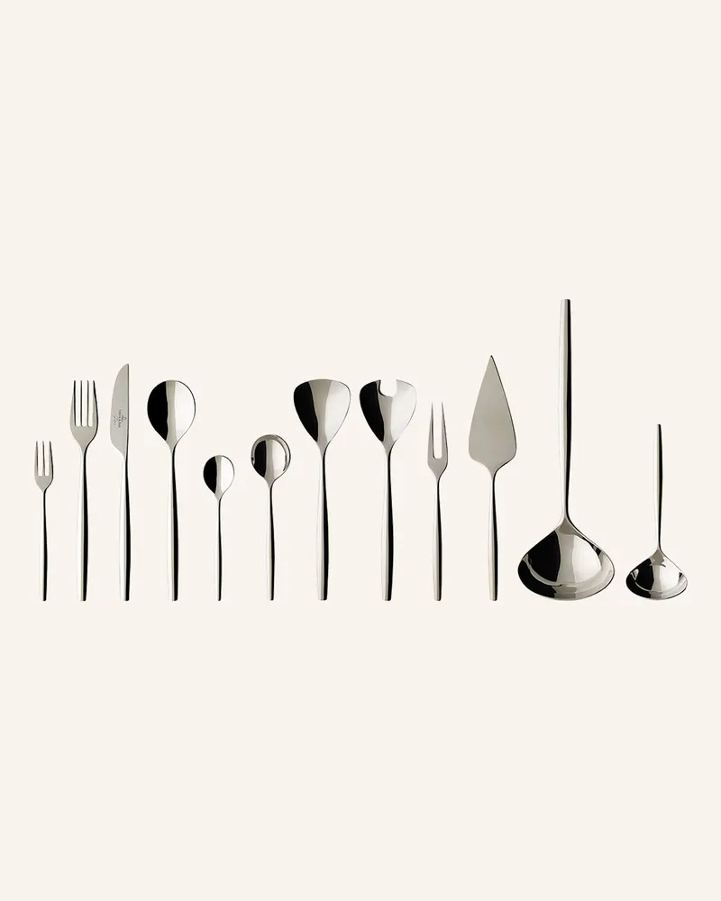Villeroy & Boch Tafelbesteck 70tlg. Metrochic silber Silber