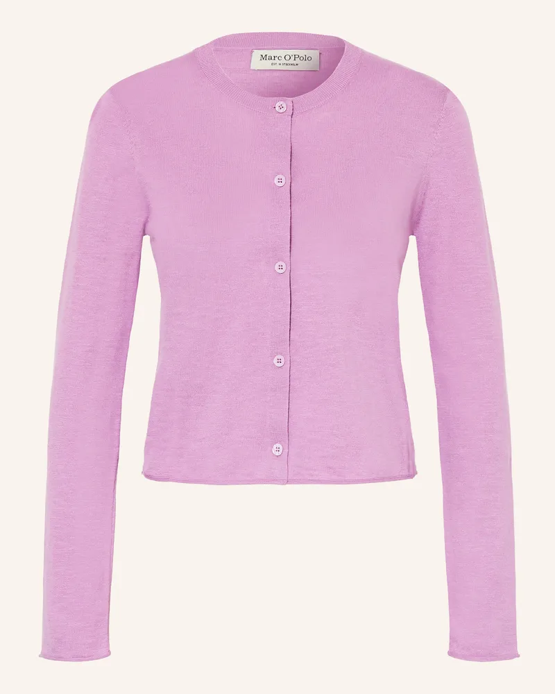 Marc O'Polo Strickjacke lila Helllila