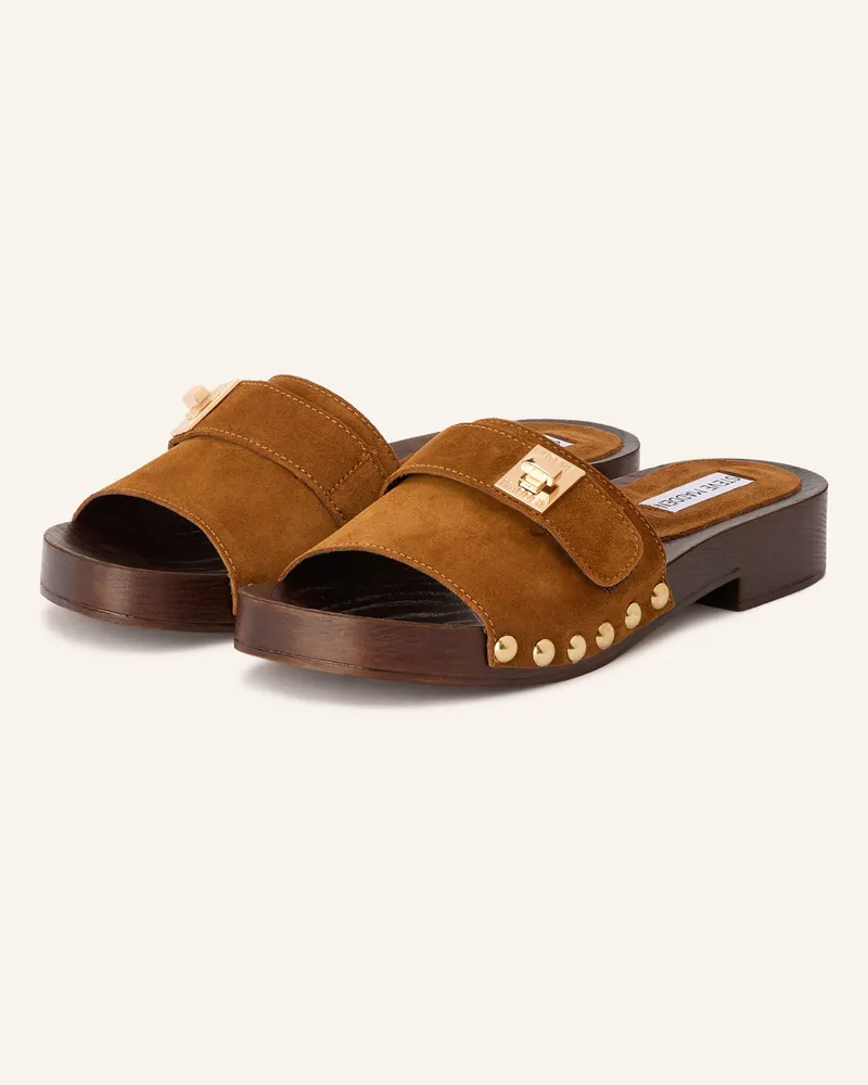 Steve Madden Pantoletten Carrmen braun Braun