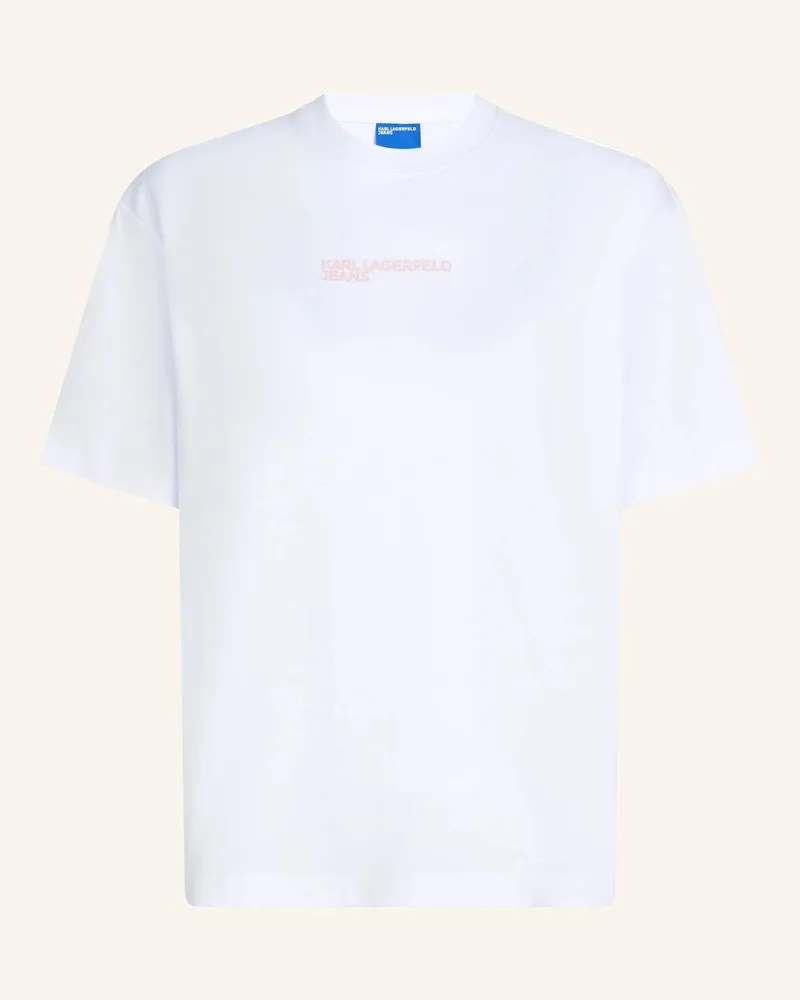 Karl Lagerfeld T-Shirt weiss Weiss