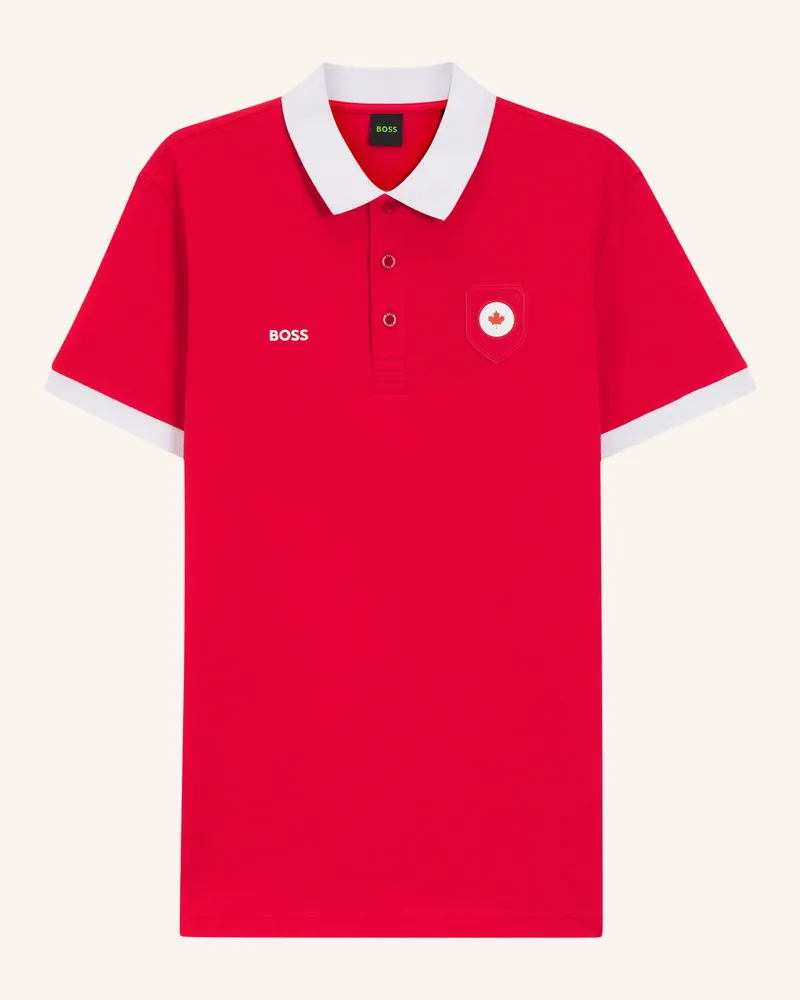 HUGO BOSS Poloshirt Pl_Bb Bc Lux Paddy Regular Fit rot Rot