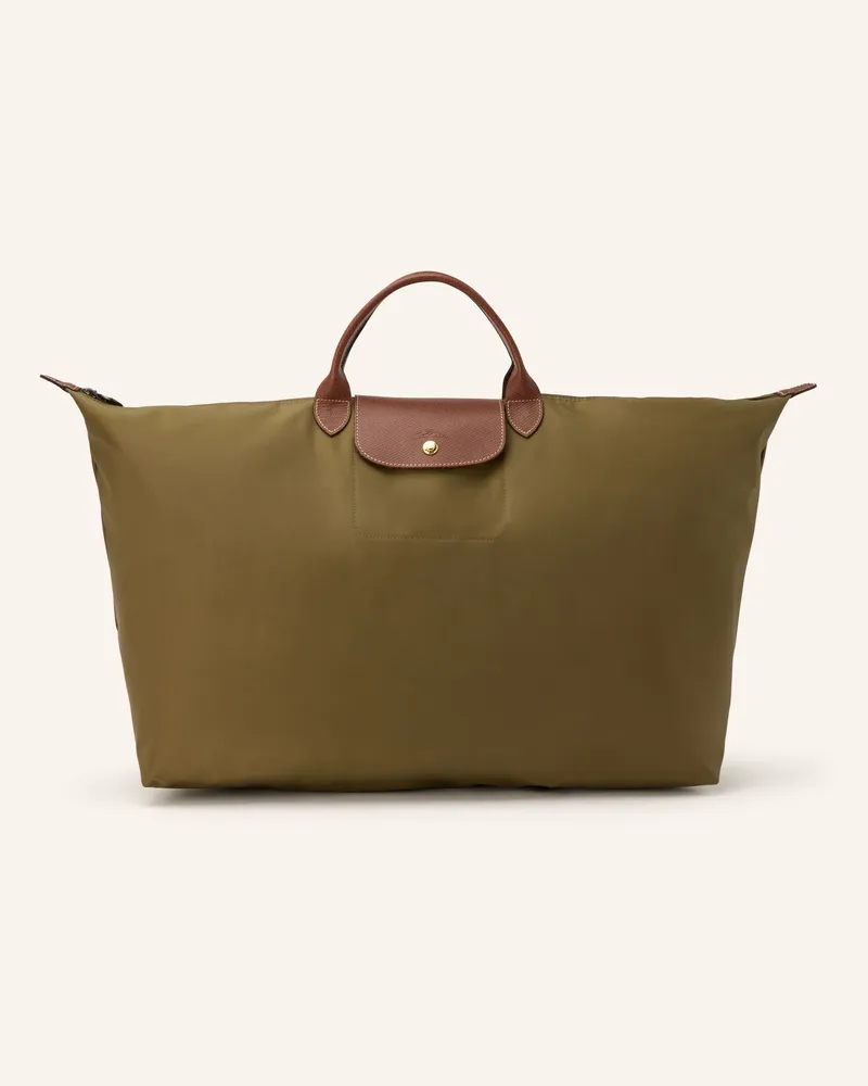 Longchamp Reisetasche Le Pliage Xl gruen Oliv