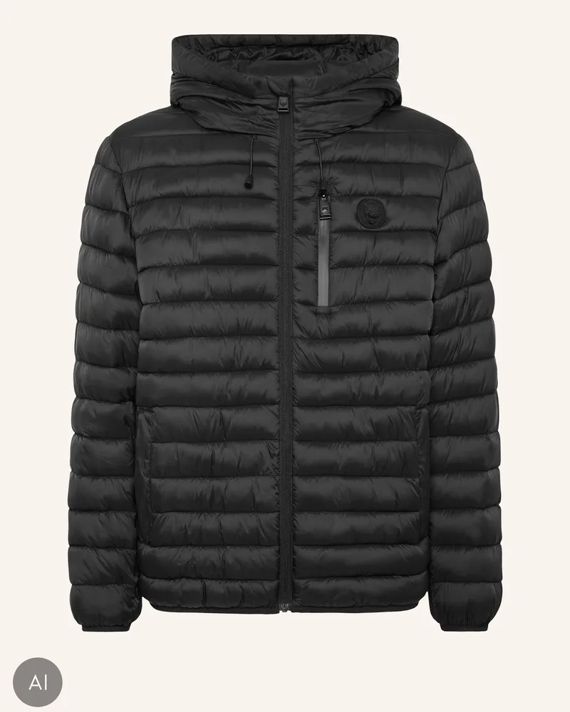 Philipp Plein Jacke Tiger schwarz Schwarz