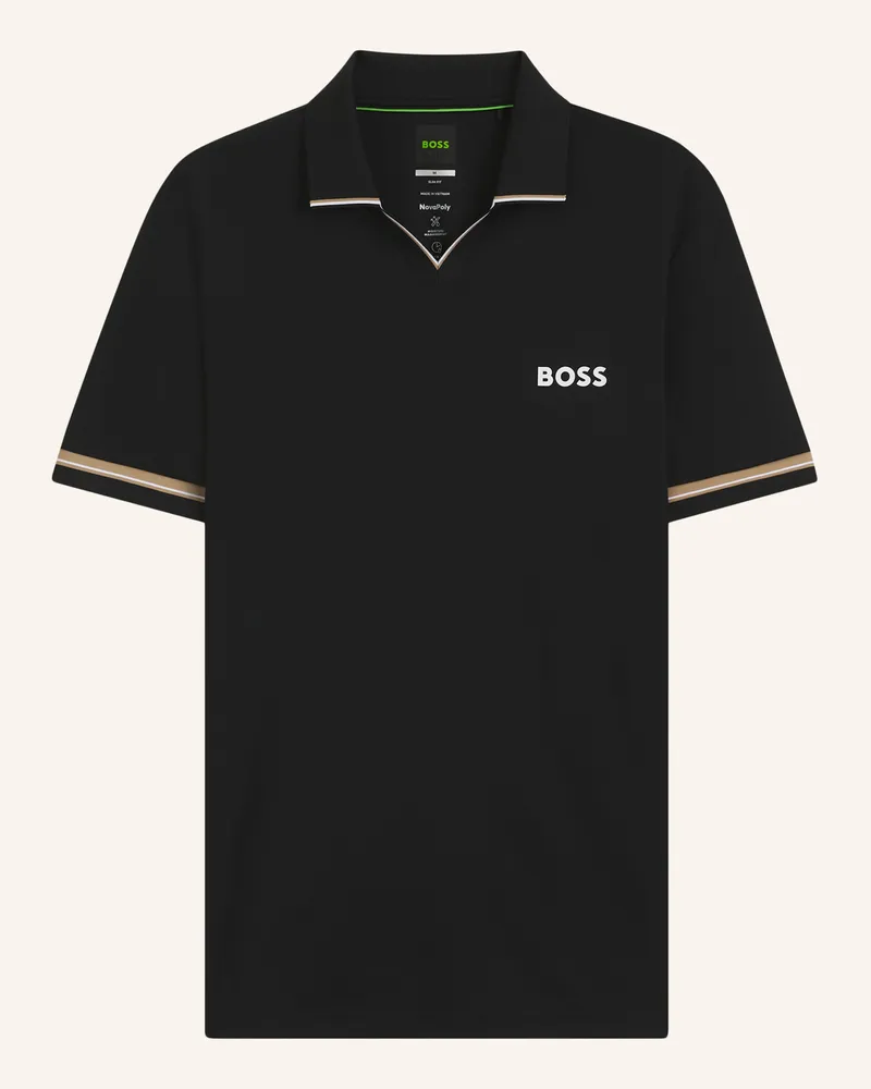 HUGO BOSS Polo Pl_Toc Serve 2 Slim Fit schwarz Schwarz