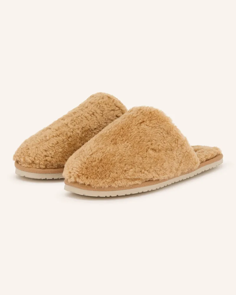 Copenhagen Hausschuhe cph881 beige Hellbraun