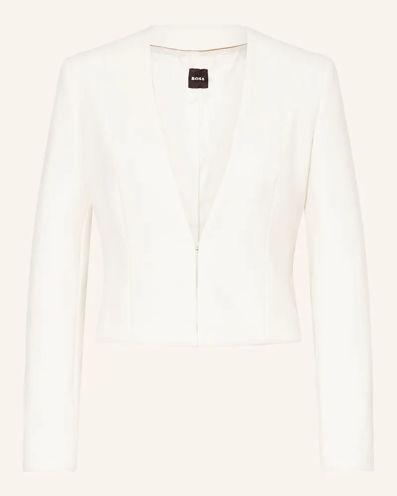 HUGO BOSS Bolero Jamaisa weiss Ecru