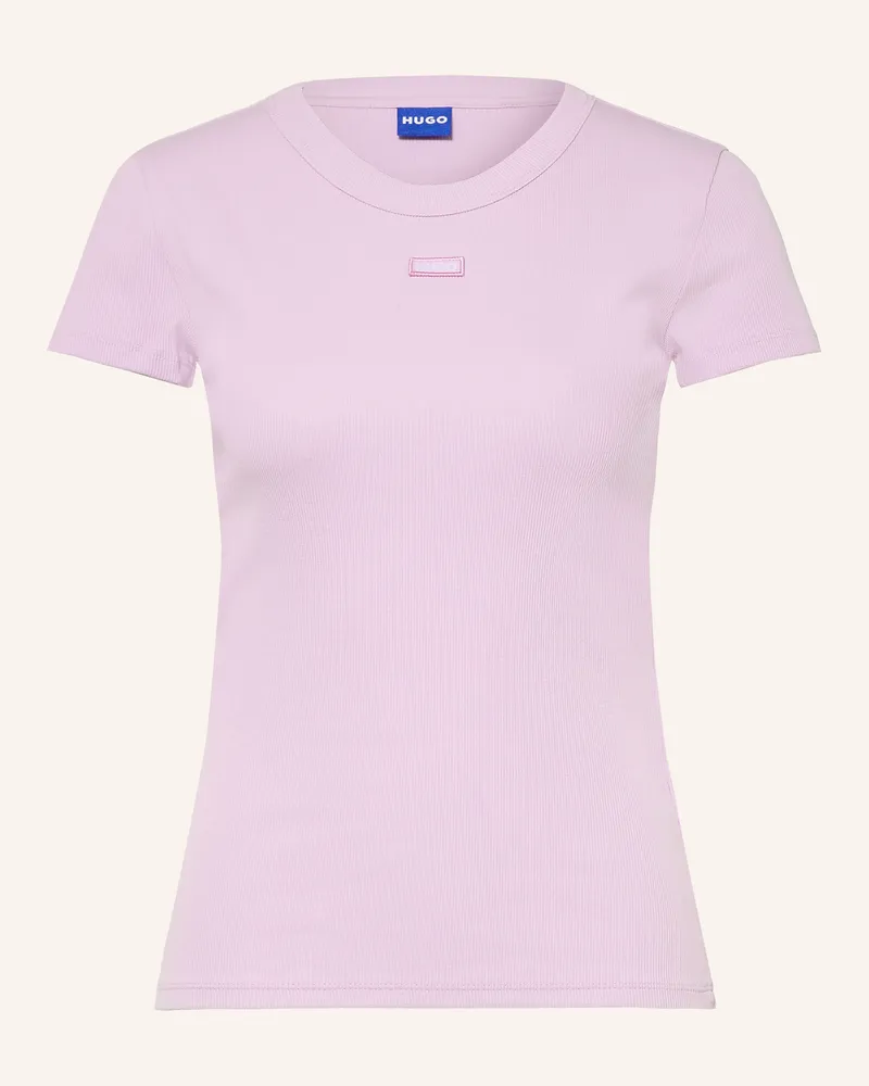 HUGO BOSS T-Shirt lila Helllila