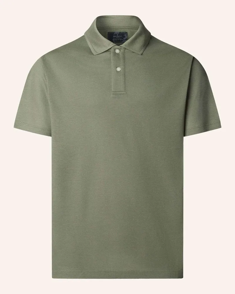 Hackett Poloshirt Travel Pique Polo gruen Grün