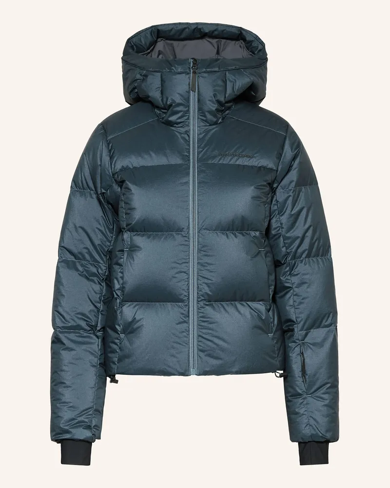 Peak Performance Daunen-Skijacke Glissade blau Petrol