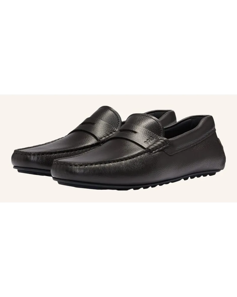 HUGO BOSS Casual Slipper NOEL_MOCC_TB - DUNKELBRAUN Braun