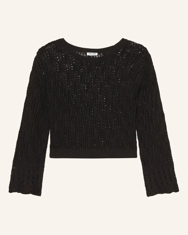More & More Pullover schwarz Schwarz