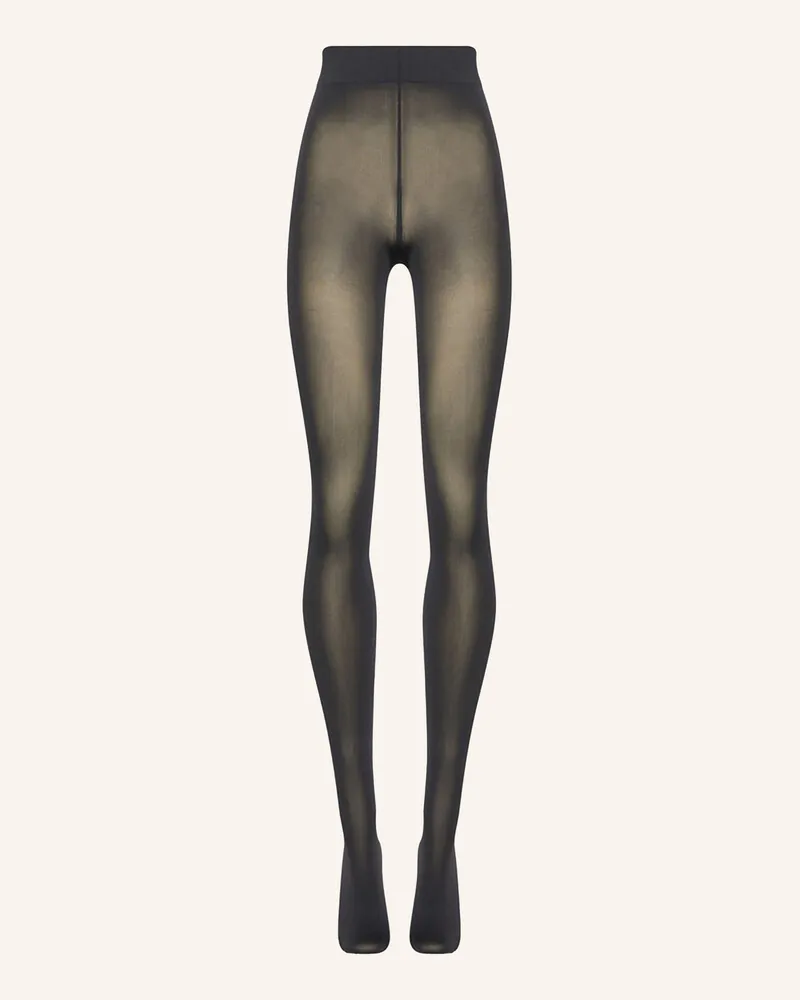 Wolford Feinstrumpfhose VELVET DE LUXE 66 KOMFORT Dunkelgrau