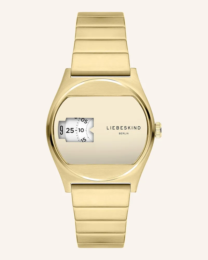 Liebeskind Armbanduhr  aus  Edelstahl Gold