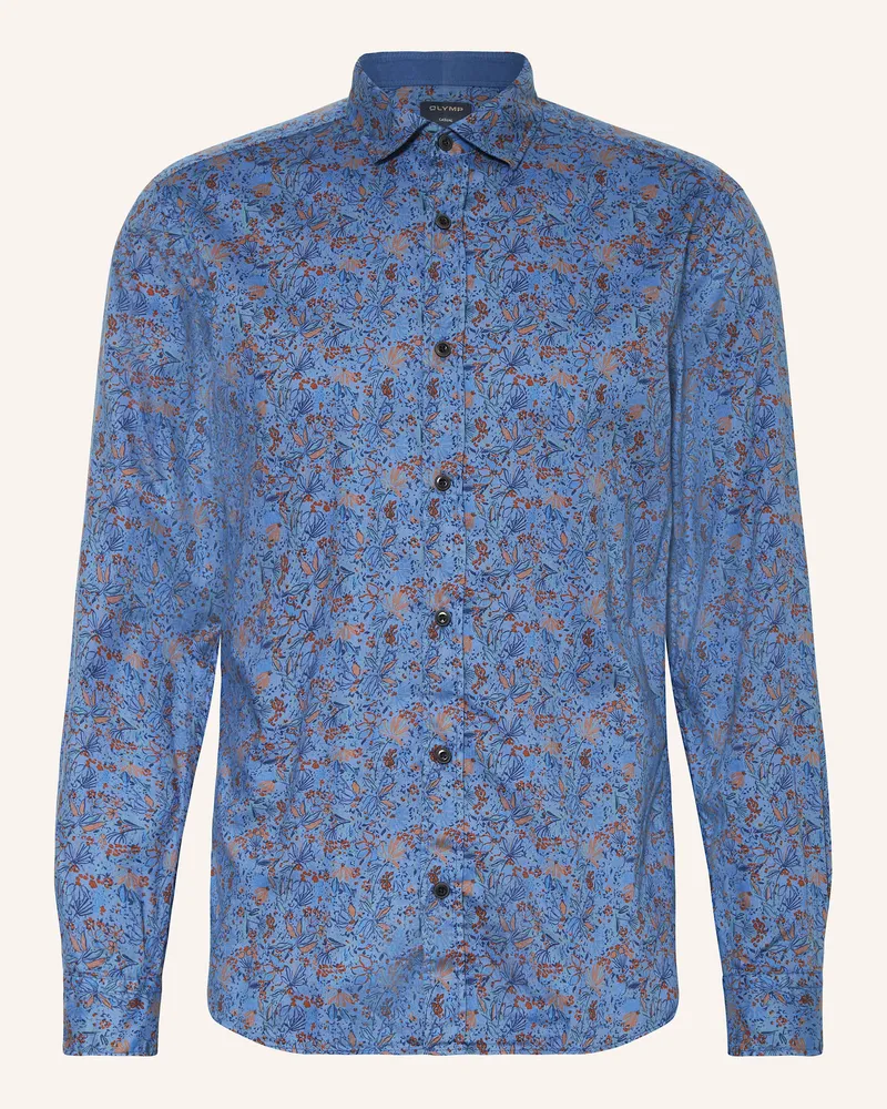 Olymp Hemd Casual regular fit Blau