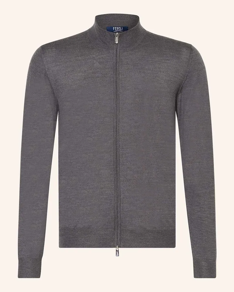 Fedeli Strickjacke Grau