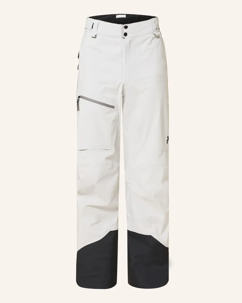 Peak Performance Skihose Alpine Gore-Tex weiss Hellgrau