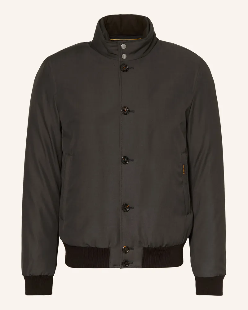 MOORER Daunenblouson Janos Mit Herausnehmbarer Blende braun Dunkelgrau