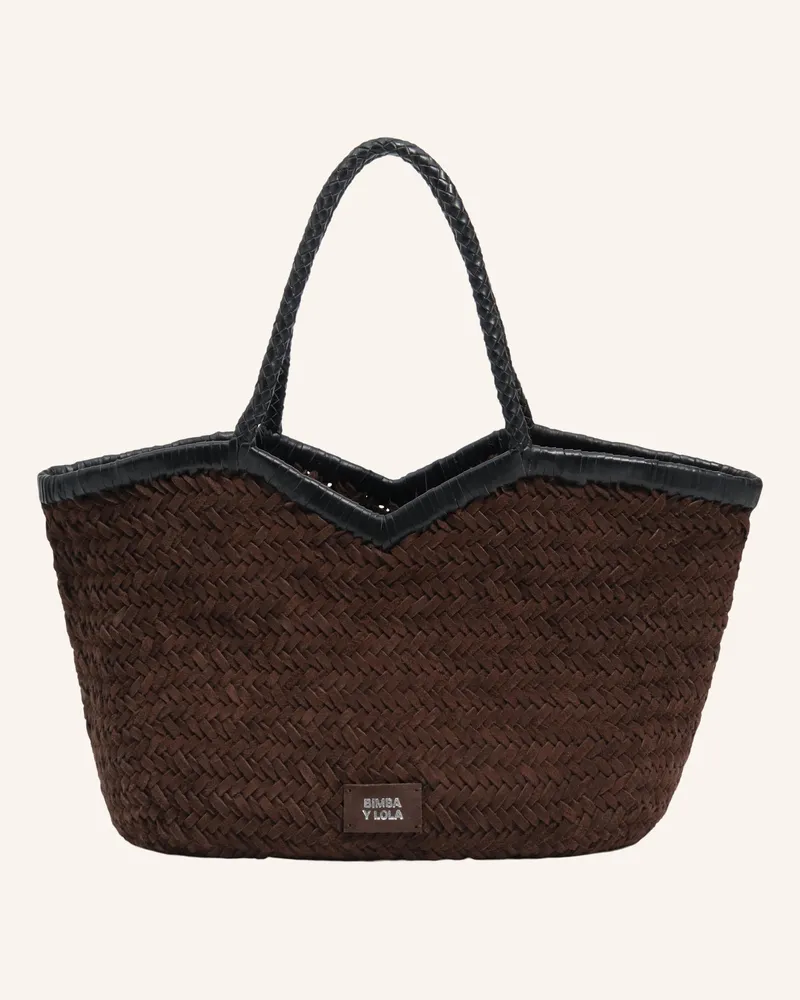 BIMBA Y LOLA Shopper braun Braun