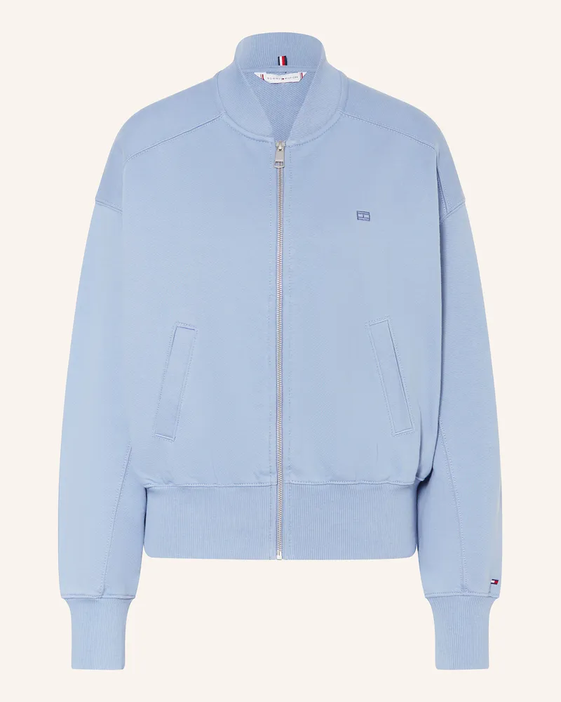 Tommy Hilfiger Sweat-Blouson Hellblau