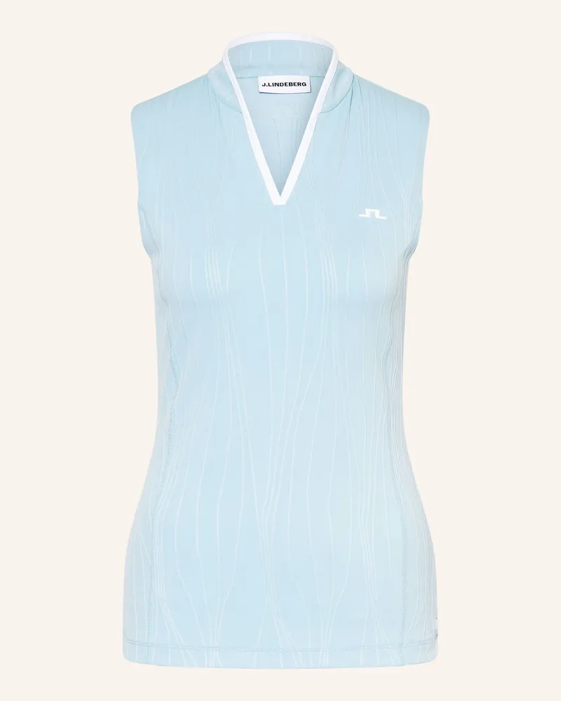 J.Lindeberg Tanktop blau Türkis