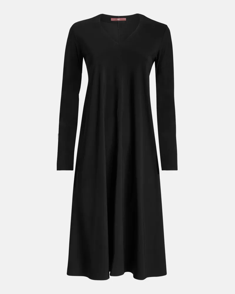 HIGH Jerseykleid Freya schwarz Schwarz