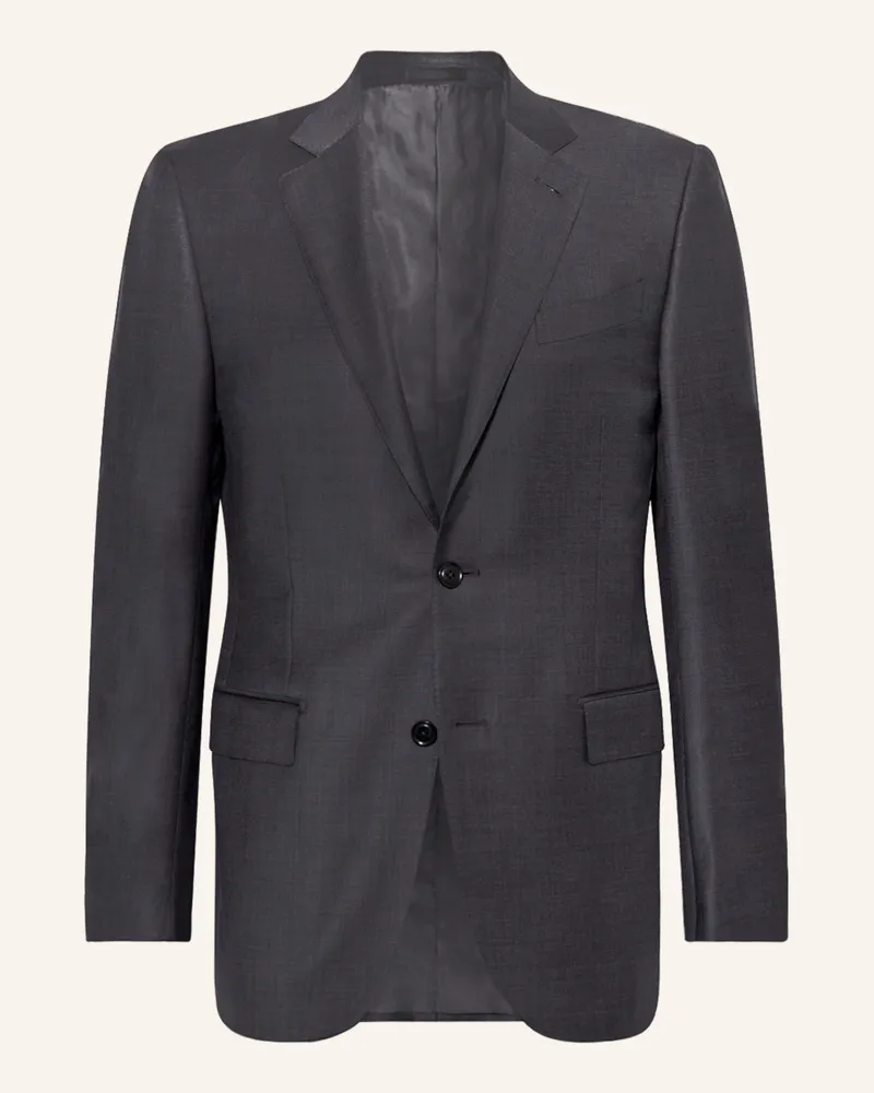 Ermenegildo Zegna Sakko Milano Slim Fit grau Dunkelgrau