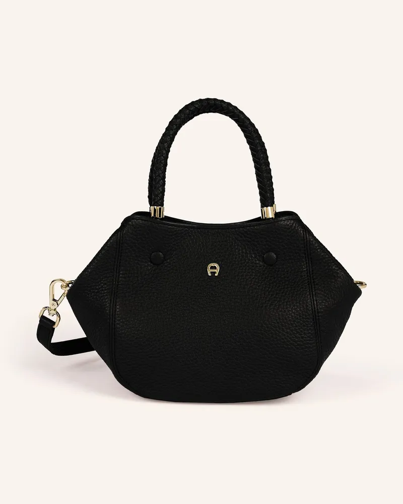 Aigner Handtasche Carre Soft schwarz Schwarz