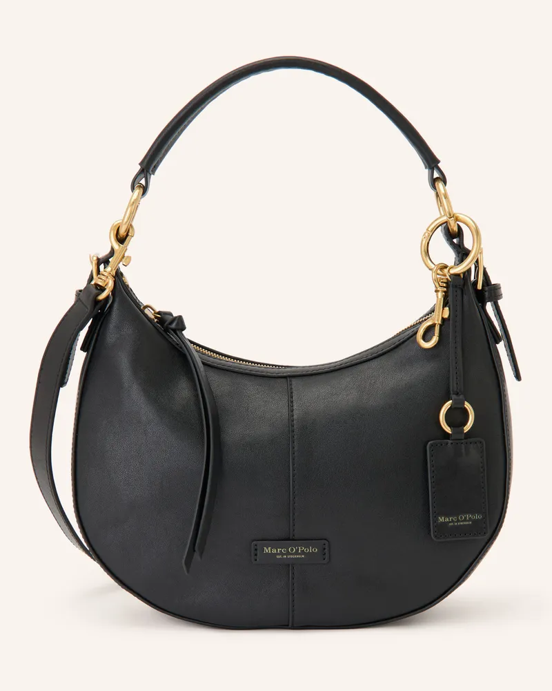 Marc O'Polo Beuteltasche schwarz Schwarz