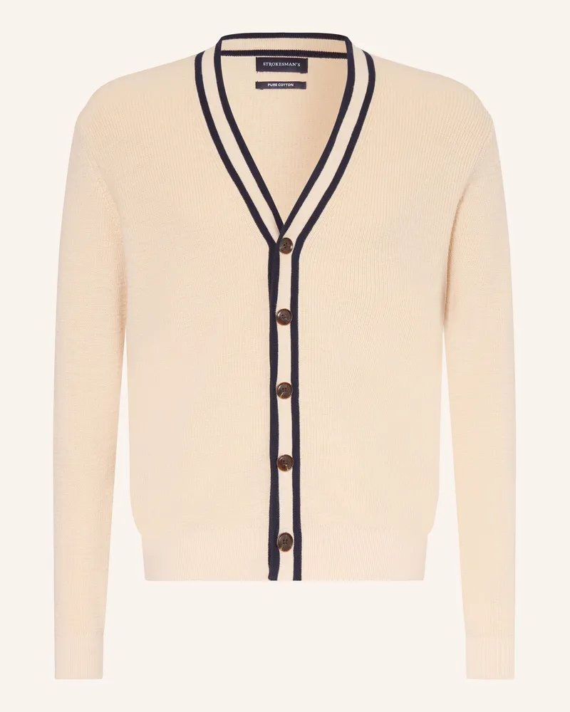 Strokesman's Strokesman Strickjacke beige Beige