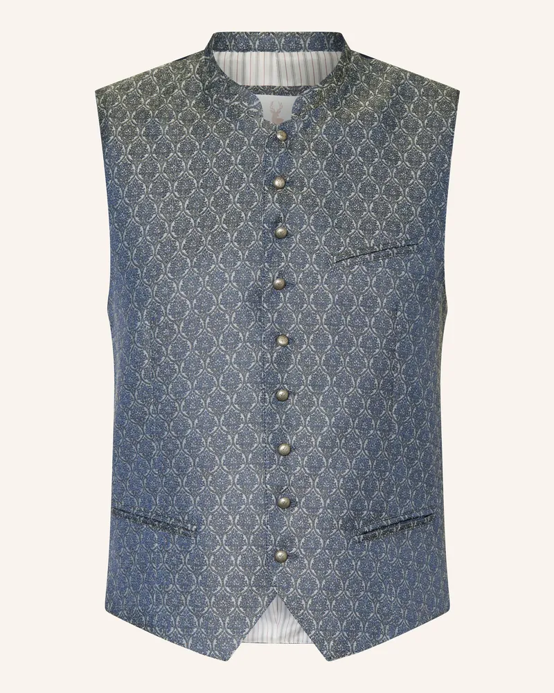 Johann & Johanna Trachtenweste Slim Fit Blau