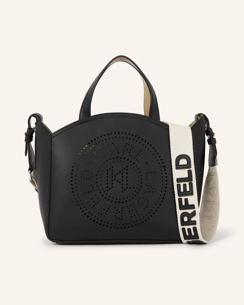 Karl Lagerfeld Handtasche Schwarz