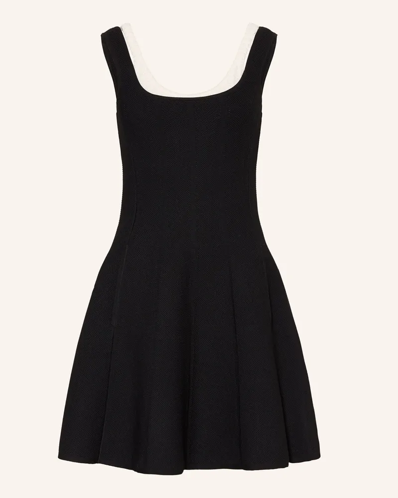 Maje Strickkleid schwarz Schwarz
