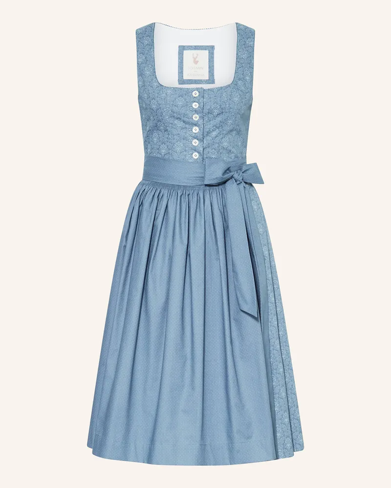 Johann & Johanna Dirndl blau Blaugrau