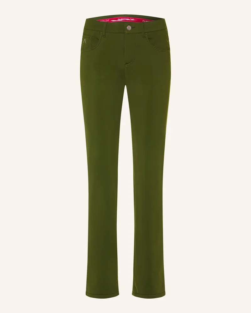 Alberto Golfhose Anja gruen Oliv