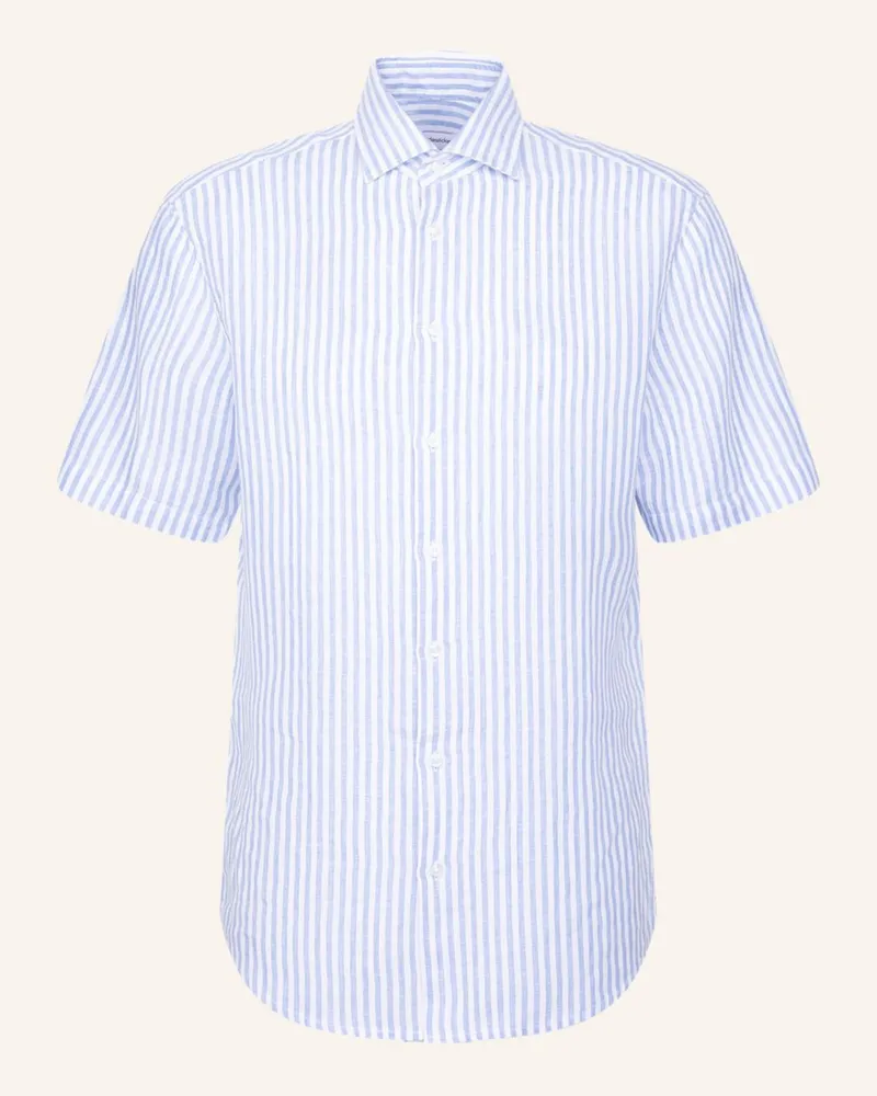 Seidensticker Leinenhemd Regular Fit blau Blau