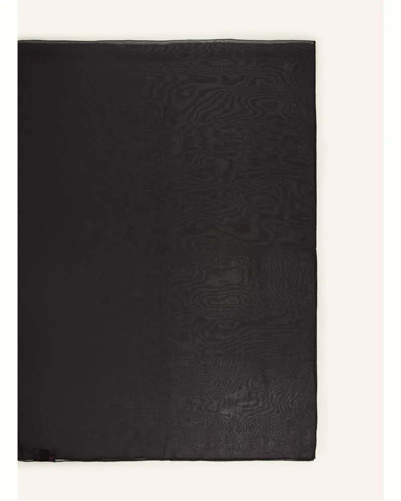 Barbieri Seidenschal Schwarz