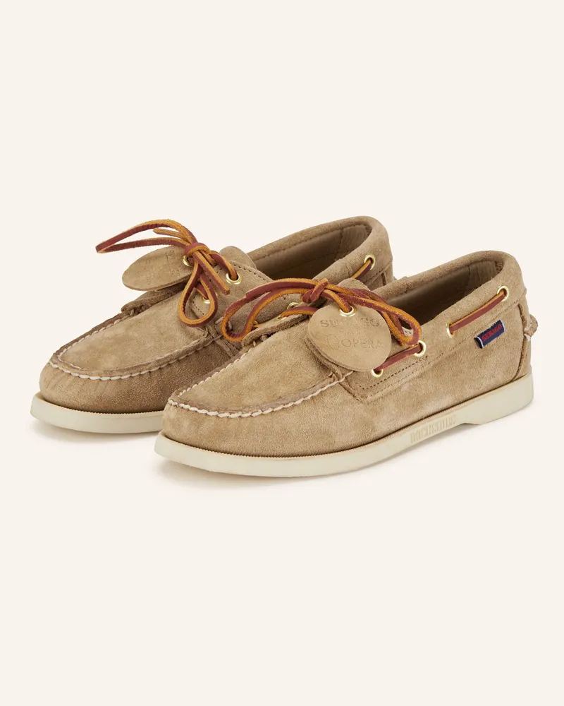 Sebago Bootsschuhe Portland beige Beige