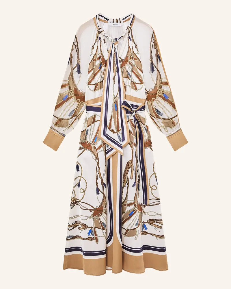 Reiss Schluppenkleid ELLIE aus Satin Weiss